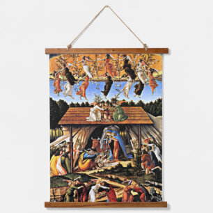 Botticelli - De mystieke Nativiteit Hangend Wandkleed