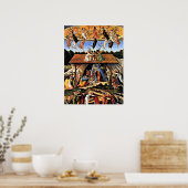 Botticelli - De mystieke Nativiteit Poster (Keuken)