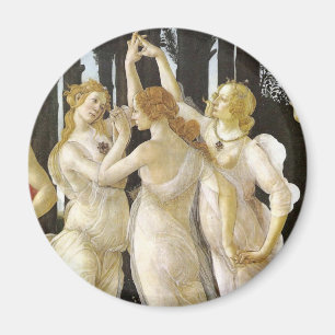 Botticelli drie kernen renaissance Fine Art Magneet