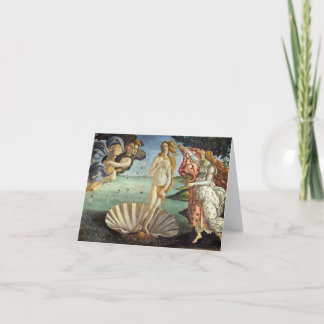 BOTTICELLI FEESTDAGEN KAART