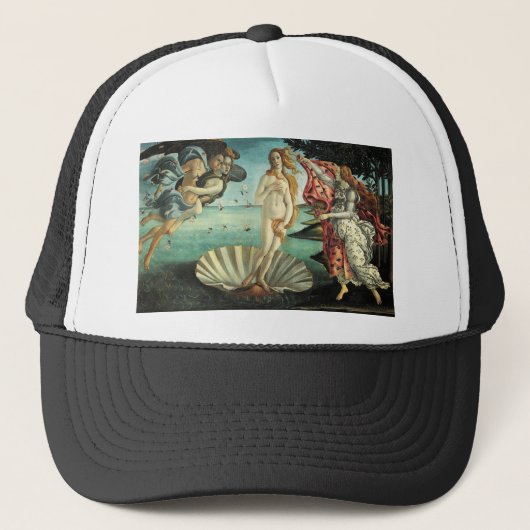 Botticelli - geboorte van Venus Trucker Pet (Voorkant)