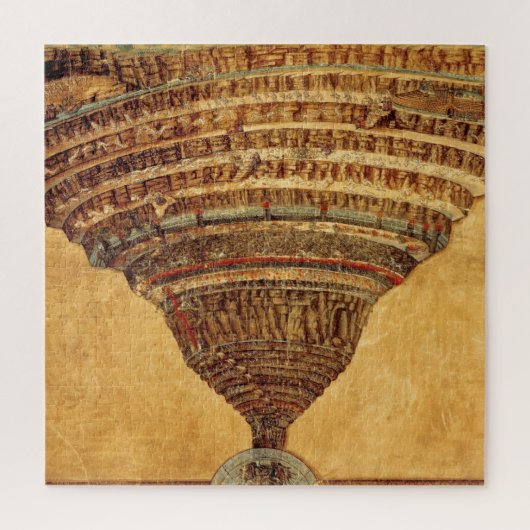 Botticelli "Inferno" Legpuzzel (Verticaal)