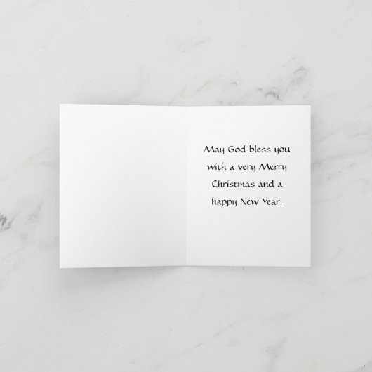 Botticelli - La carte de vacances mystique de la N (Intérieur)