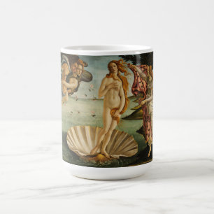 Botticelli la naissance de la tasse de Vénus