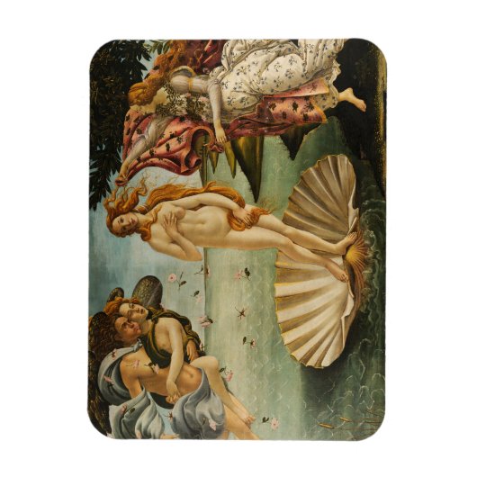 Botticelli La naissance de Vénus Magnet (Vertical)