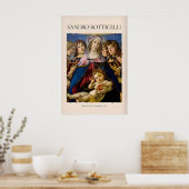 Botticelli Madonna de la Grenade Impression d'art (Cuisine)