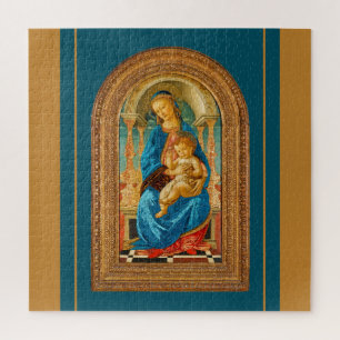 Botticelli Madonna en kind Legpuzzel