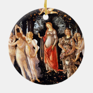 BOTTICELLI - Primavera 1482 Keramisch Ornament