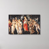 Botticelli Primavera Canvas Afdruk (Voorkant)