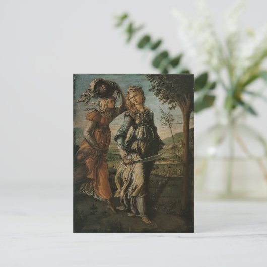 Botticelli Renaissance Painting Briefkaart (Staand voorkant)