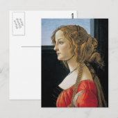 Botticelli Renaissance Painting Briefkaart (Voorkant / Achterkant)