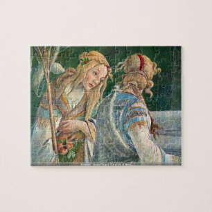 Botticelli - Sistine Chapel - De jeugd van Moses p Legpuzzel
