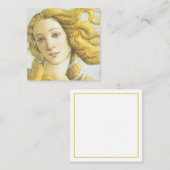 Botticelli Venus Contactkaartje (Voorkant / Achterkant)