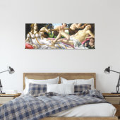 Botticelli Venus en Mars Canvas Afdruk (Insitu (Slaapkamer))