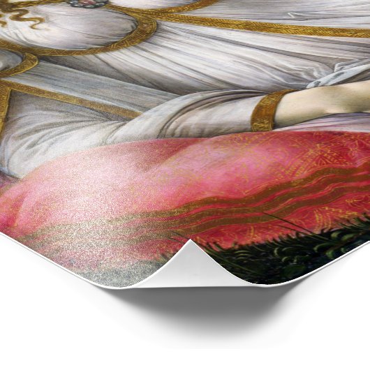 Botticelli Venus en Mars Foto Afdruk (Hoek)