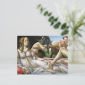 Botticelli Venus et Mars Carte postale (Debout devant)