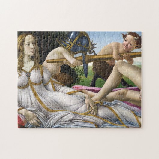 Botticelli Vénus et puzzle de Mars (Horizontal)
