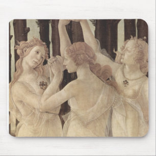 Botticelli's drietraces Mousepad Muismat