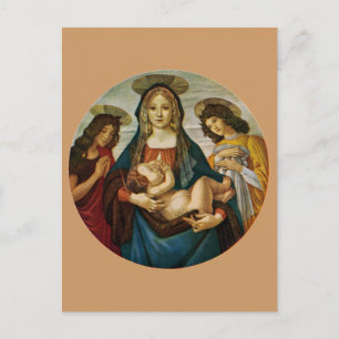 Botticelli's Madonna en Child Briefkaart