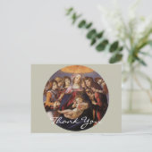 Botticelli's Madonna en Child Briefkaart (Staand voorkant)