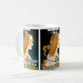 Botticelli's, Portrait d'une Mug femme (Devant gauche)