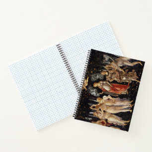 Botticelli's Primavera lente Italiaanse Renaissanc Notitieboek