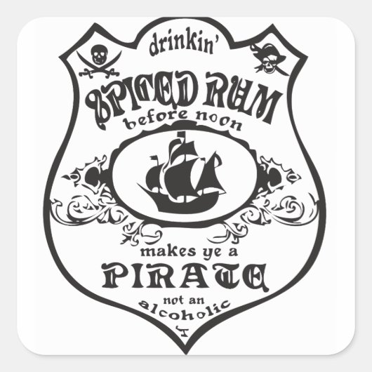 bottle label Pirata (Voorkant)