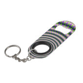 Bottle Open Floral Explosion Mini Flessenopener (Voorkant Gekanteld)