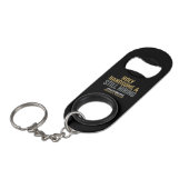 Bottle Opener Keychain For Single Christian Men Mini Flessenopener (Voorkant Gekanteld)