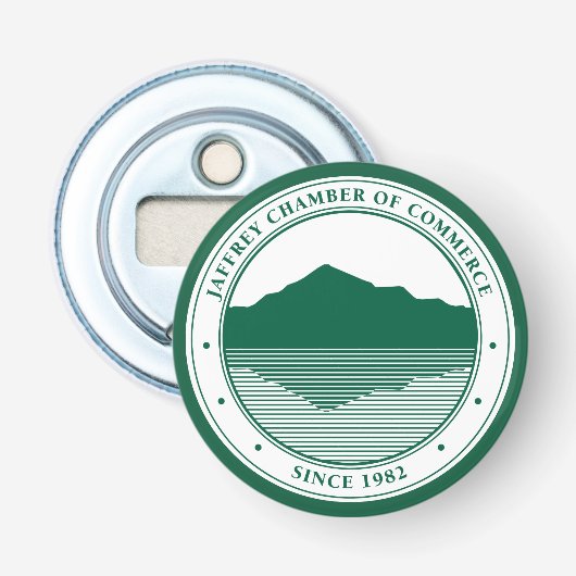 Bottle Opener van de Kamer van Koophandel Jaffrey (Voorkant)