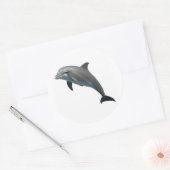 Bottlenose Bliss Ronde Sticker (Envelop)