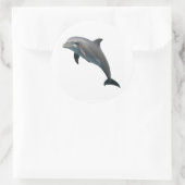 Bottlenose Bliss Ronde Sticker (Tas)
