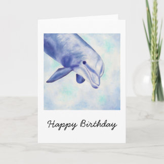 Bottlenose Dolfijn BIrthday Kaart