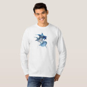 Bottlenose Dolfijn Lang T-shirt (Voorkant volledig)