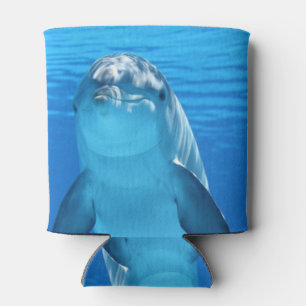 Bottlenose Dolphin kijkt naar de camera onder wate Blikjeskoeler