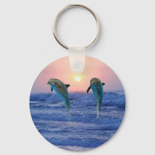 Bottlenose Dolphin op Sunrise Sleutelhanger