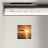 Bottlenose Dolphin springen Magneet (Insitu (Vaatwasser))