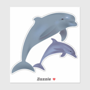 Bottlenose Dolphins Sticker