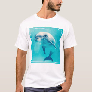 Bottlenosed dolfijn onderwater t-shirt