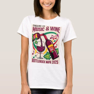 BottleRock Napa Valley Tour T-Shirt - Soft & Light
