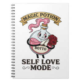 Botto Zelfliefde Modus Vintage Magische Drank A Notitieboek