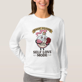 Botto Zelfliefde Modus Vintage Magische Drank A T-shirt