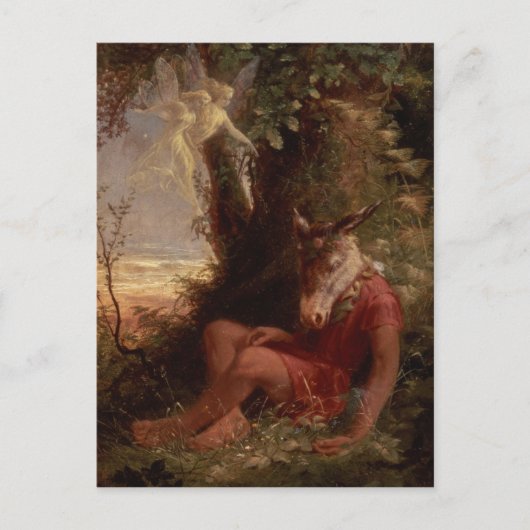 Bottom Aslaap, 1891 Briefkaart (Voorkant)