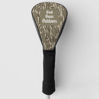 Bottom Lands Camo God, Guns & Outdoors Golfheadcover