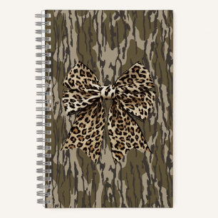 Bottom Lands Camo Luipaard Boog Lint Jacht Vrouwen Notitieboek