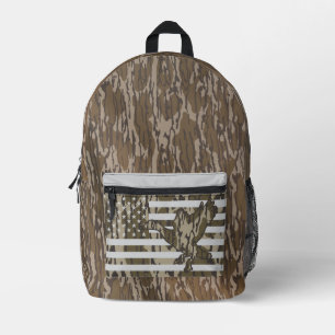 Bottom Lands Camo Patriottische Wilde Eend Camo Bedrukte Rugzak