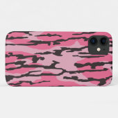 Bottom Lands Camo Roze voor Vrouwen en Meisjes Case-Mate iPhone Case (Achterkant (horizontaal))