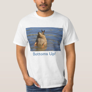 Bottomaten omhoog Duck T Shirt