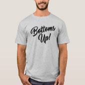 BOTTOMEN AAN! T-SHIRT (Voorkant)