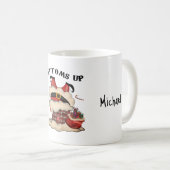 Bottomie in Cute en Funny Festive Coffee Mok (Voorkant rechts)